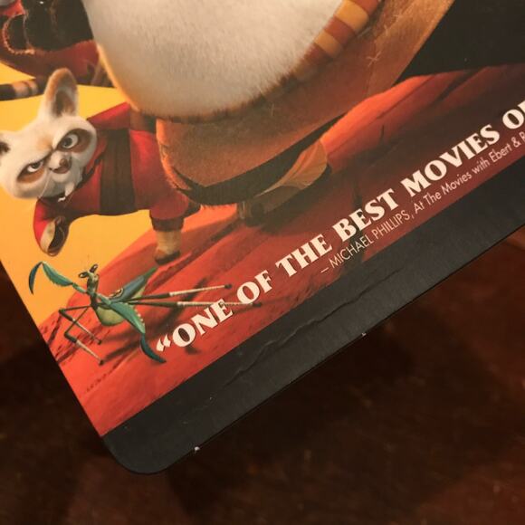 Mini Movie Poster - Kung Fu Panda - Art Home Kid Bedroom Decor Fits A5 Frame - Picture 4 of 8